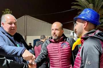 Actuación de la murga teldense Los Nietos de SaryManchez en la segunda fase del concurso carnavalero de la capital grancanaria/FJS Fotografía y TA.